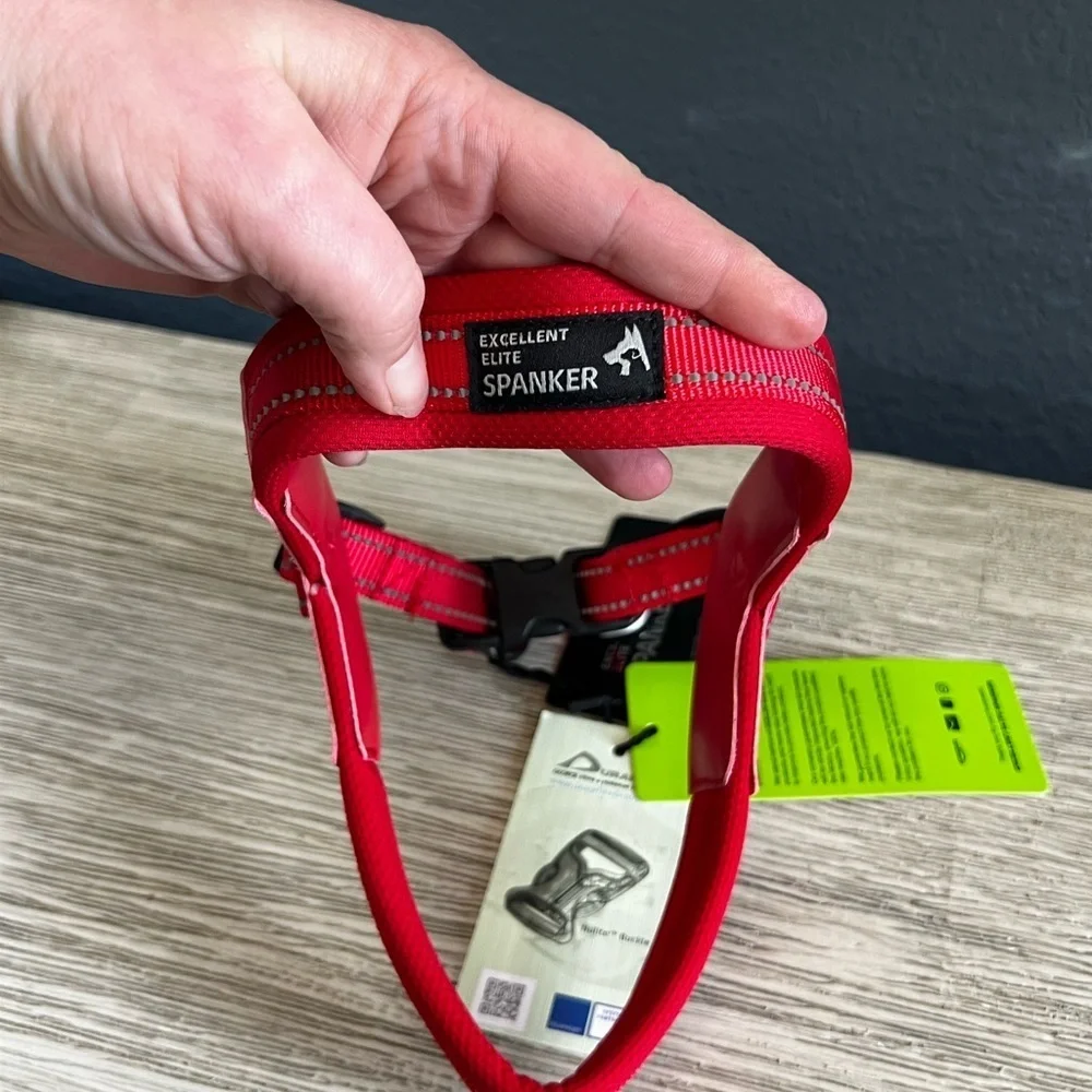 🆕 Excellent Elite Spanker Red Dog Harness